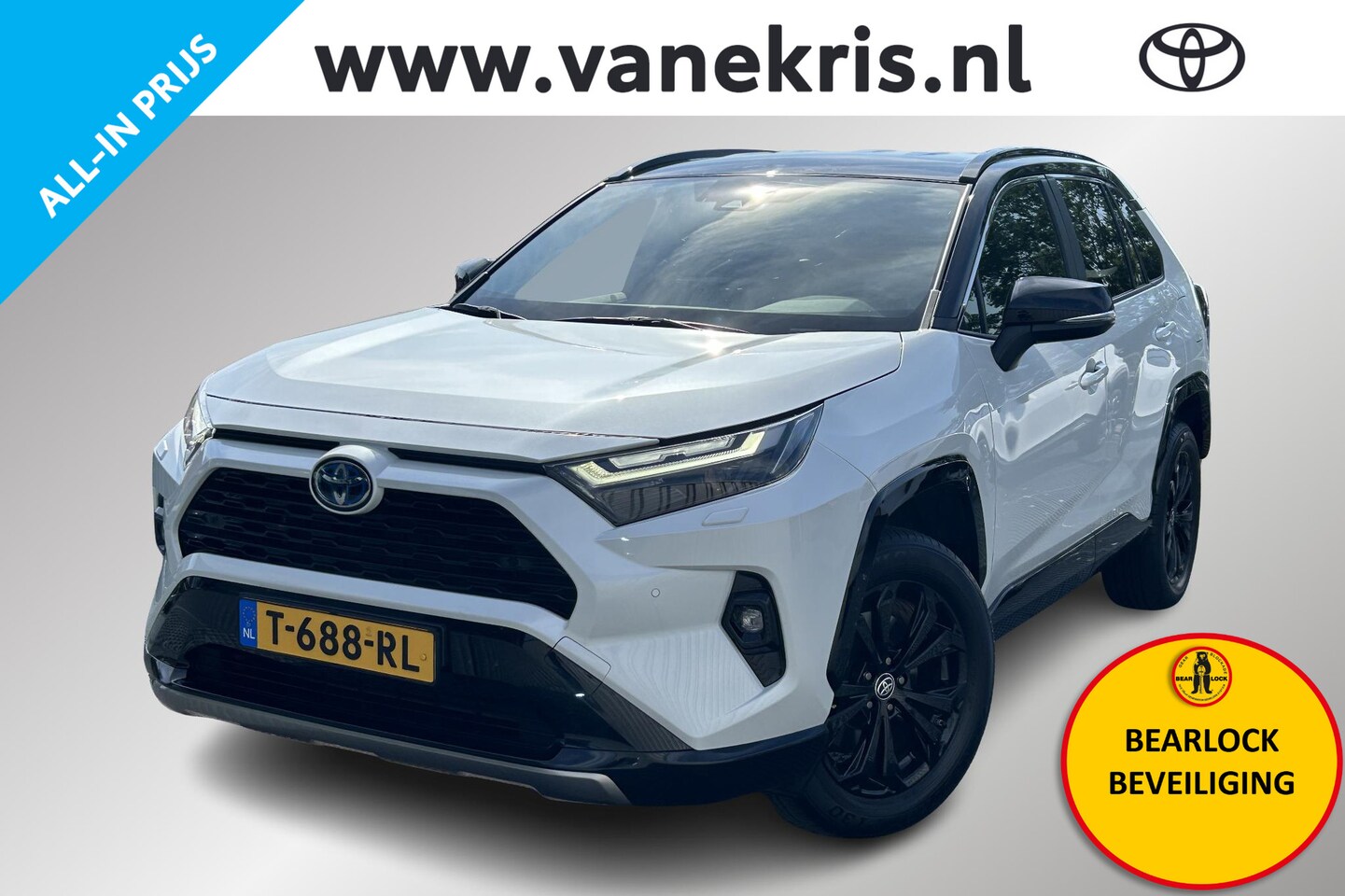 Toyota RAV4 - 2.5 Hybrid AWD Bi-Tone 2.5 Hybrid AWD Bi tone, Bearlock, Trekhaak! Bearlock, Trekhaak! - AutoWereld.nl