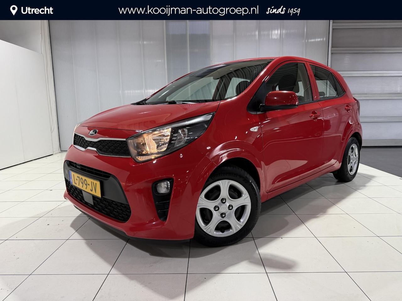Kia Picanto - 1.0 DPi ComfortLine AUTOMAAT, Bluetooth, cruise control, Airco. - AutoWereld.nl