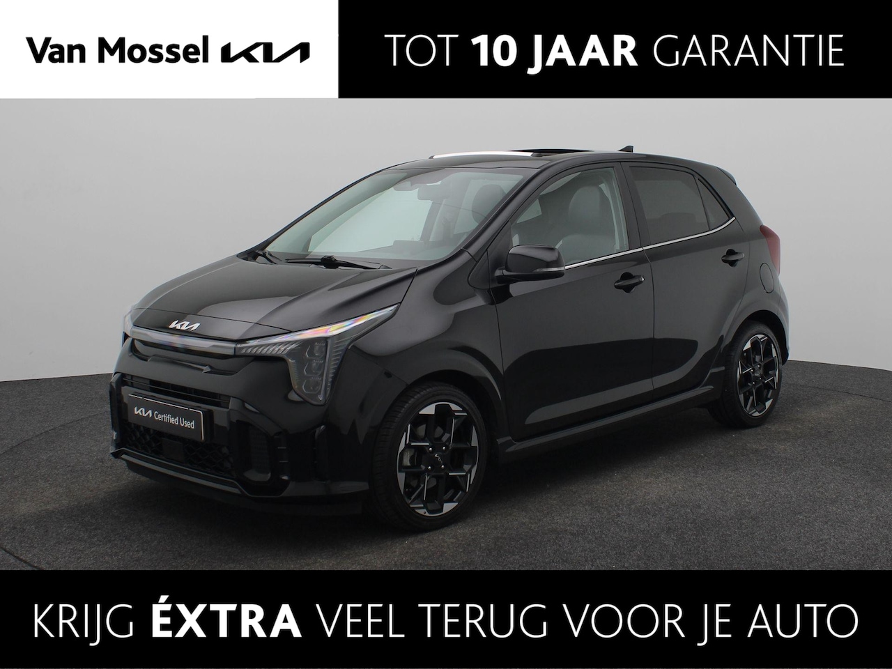 Kia Picanto - 1.0 DPI GT-Line | NIEUW MODEL| Schuif/Kanteldak | Stoel/Stuurverwarming | Camera | Navigat - AutoWereld.nl