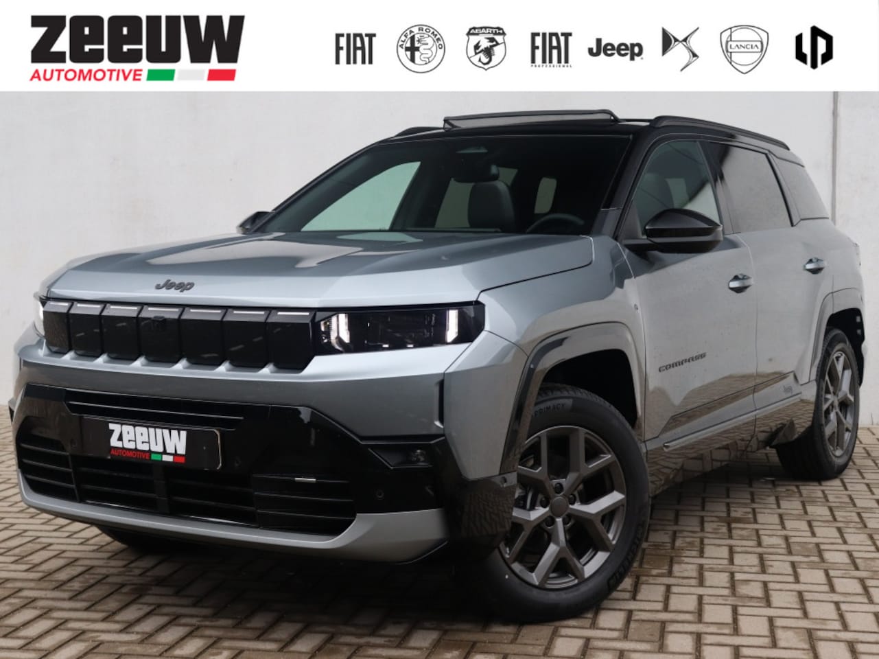 Jeep Compass - 1.2 e-Hybrid 145 PK First Edition | Schuifdak | Premium | 360cam - AutoWereld.nl