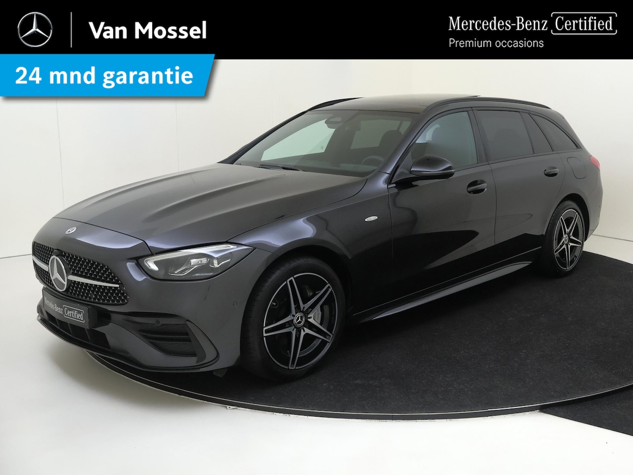 Mercedes-Benz C-klasse Estate - 300 e Business Solution AMG /Panoramadak /Nightpakket /Winterpakket /Carplay - AutoWereld.nl