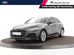 Audi A3 Sportback - 40 TFSIe 204pk S-Tronic S Edition · Camera · Parkeerassistent · Zwart Optiek Plus · Stoelv