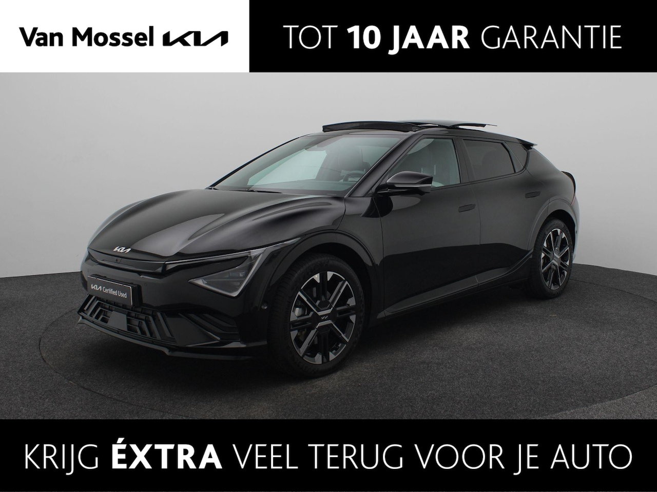 Kia EV6 - GT-Line 84 kWh | Facelift model | LED | Meridian Sound | Panorama dak | Elektrisch bedienb - AutoWereld.nl