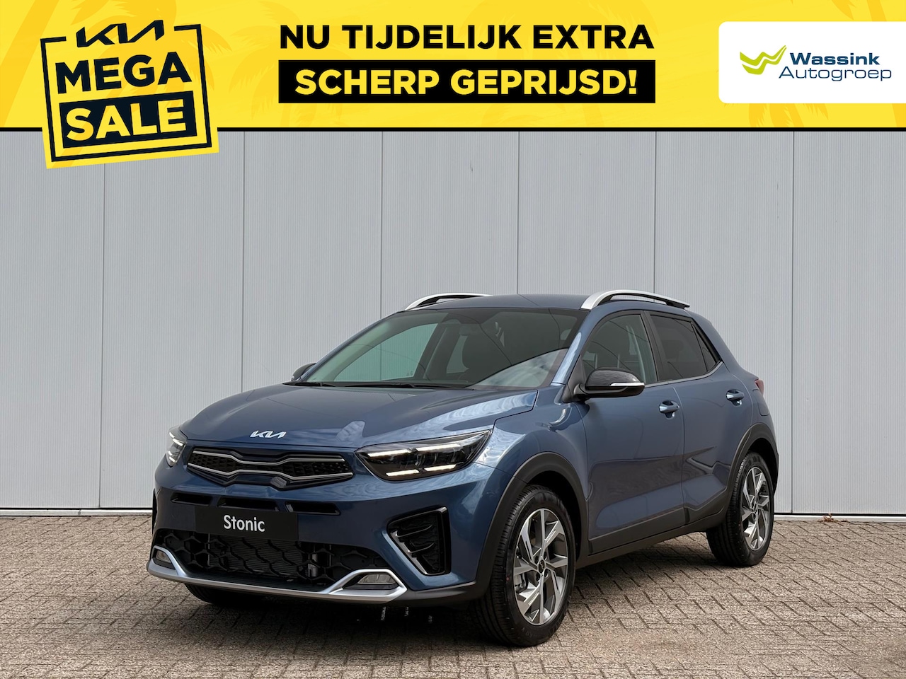 Kia Stonic - 1.0 T-GDi MHEV 100pk GT-Line | Lane Following | Adaptive Cruise | Stoel- en Stuurverwarmin - AutoWereld.nl