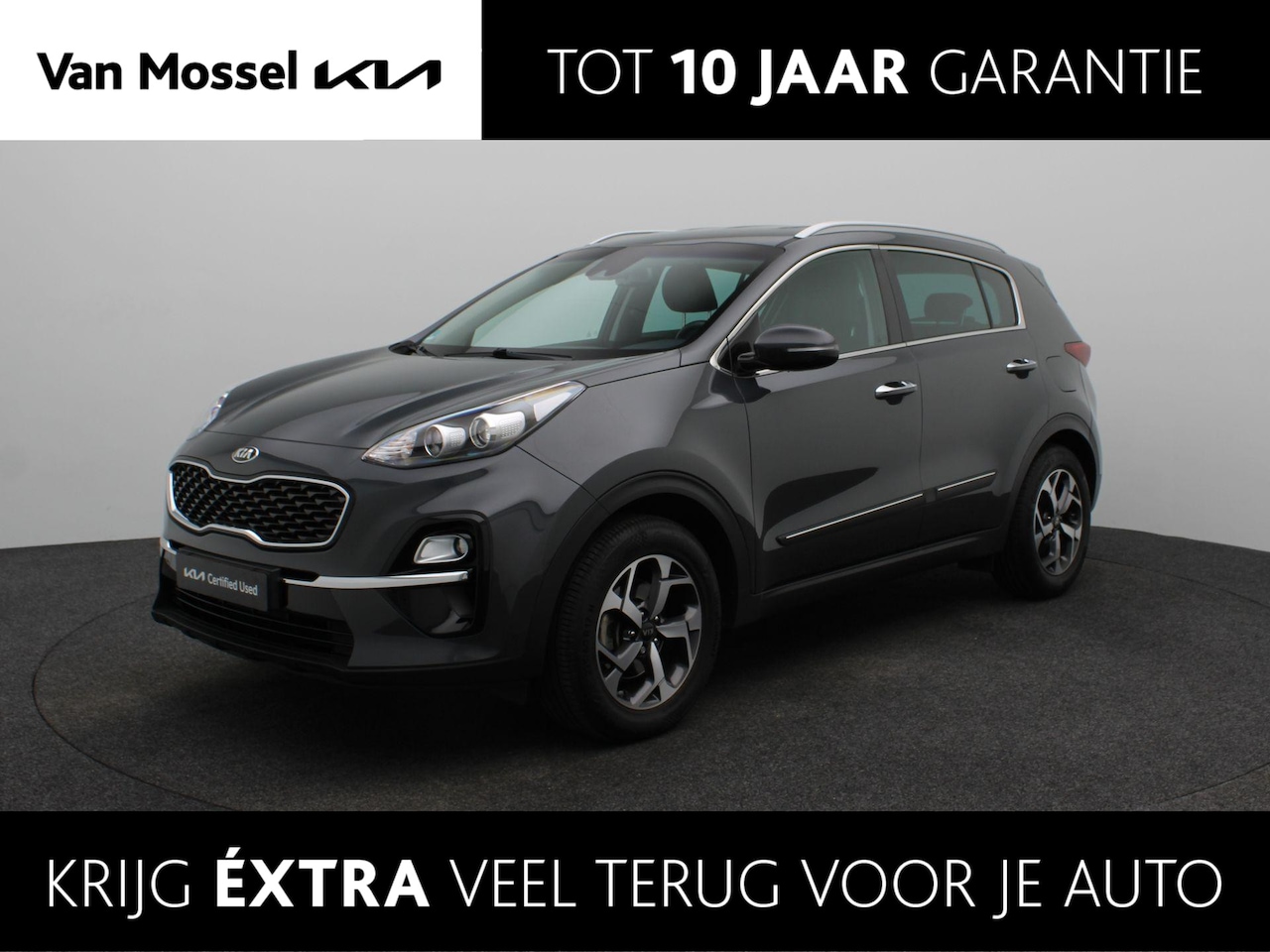 Kia Sportage - 1.6 T-GDI DynamicLine | Leer | Trekhaak | Airco | Navigatie | LM | Dealeronderhouden | Cru - AutoWereld.nl