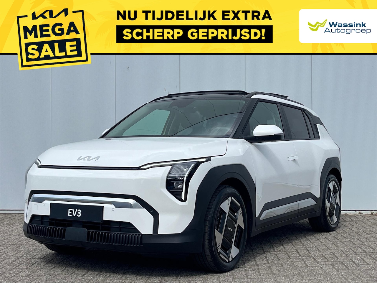 Kia EV3 - 58,3 kWh 204pk Plus Advanced | Stoel- & Stuurverwarming | Adaptive Cruise Control | Schuif - AutoWereld.nl