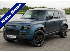 Land Rover Defender 110 - 4.4 P635 110 Octa Sargasso Blue Satin - Carbon Exterior Pack - Trekhaak