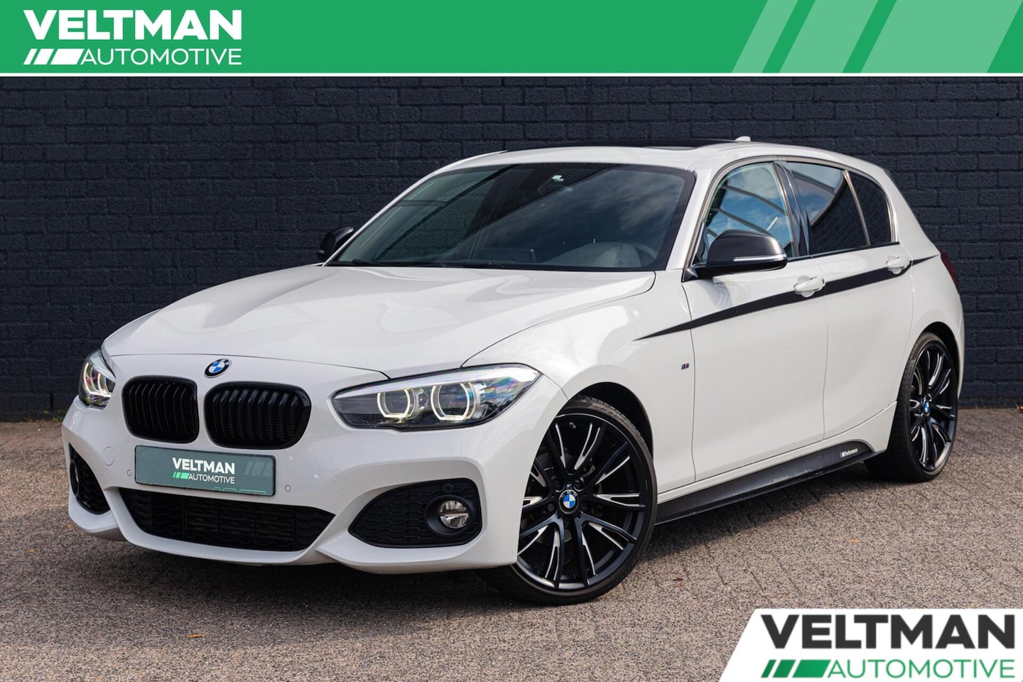 BMW 1-serie - 118i M Sport PANORAMADAK AIRCO CRUISE LED PDC - AutoWereld.nl