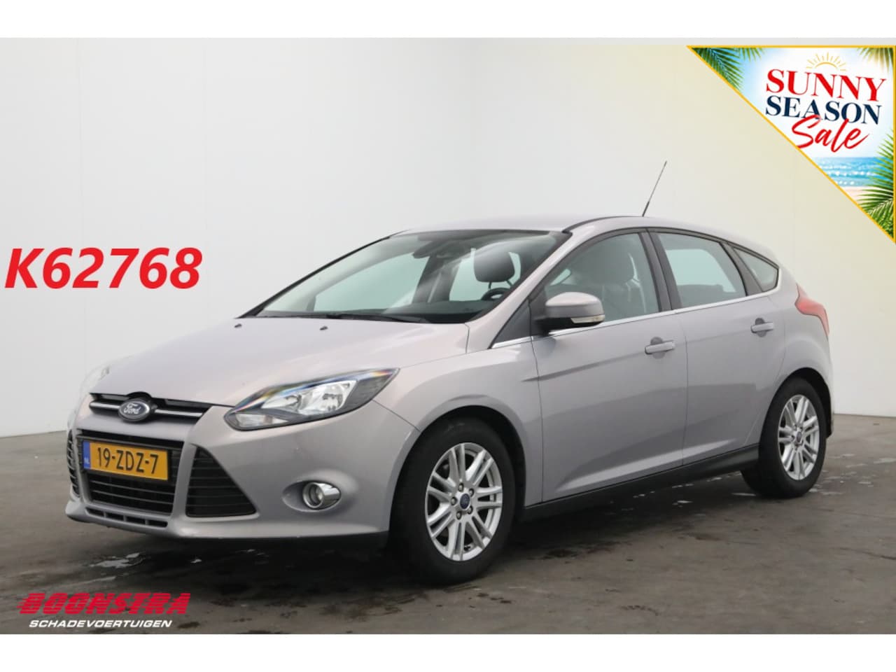 Ford Focus - 1.0 EcoBoost Titanium Clima Cruise Navi PDC AHK - AutoWereld.nl