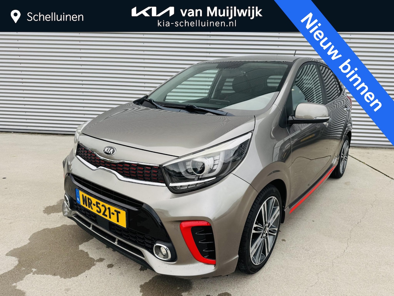 Kia Picanto - 1.2 GT-Line 85pk 4-cyl NW door ons geleverd & onderhouden | Keurige nette auto !! - AutoWereld.nl