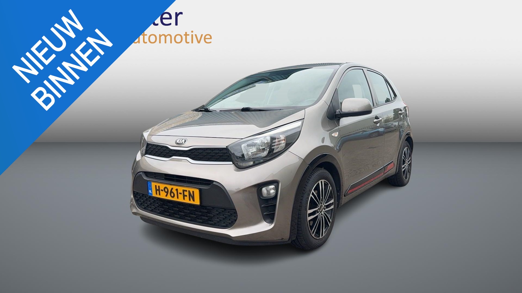 Kia Picanto - 1.0 MPi DynamicPlusLine GT Edition|Carplay|Volledig Dealeronderhouden - AutoWereld.nl