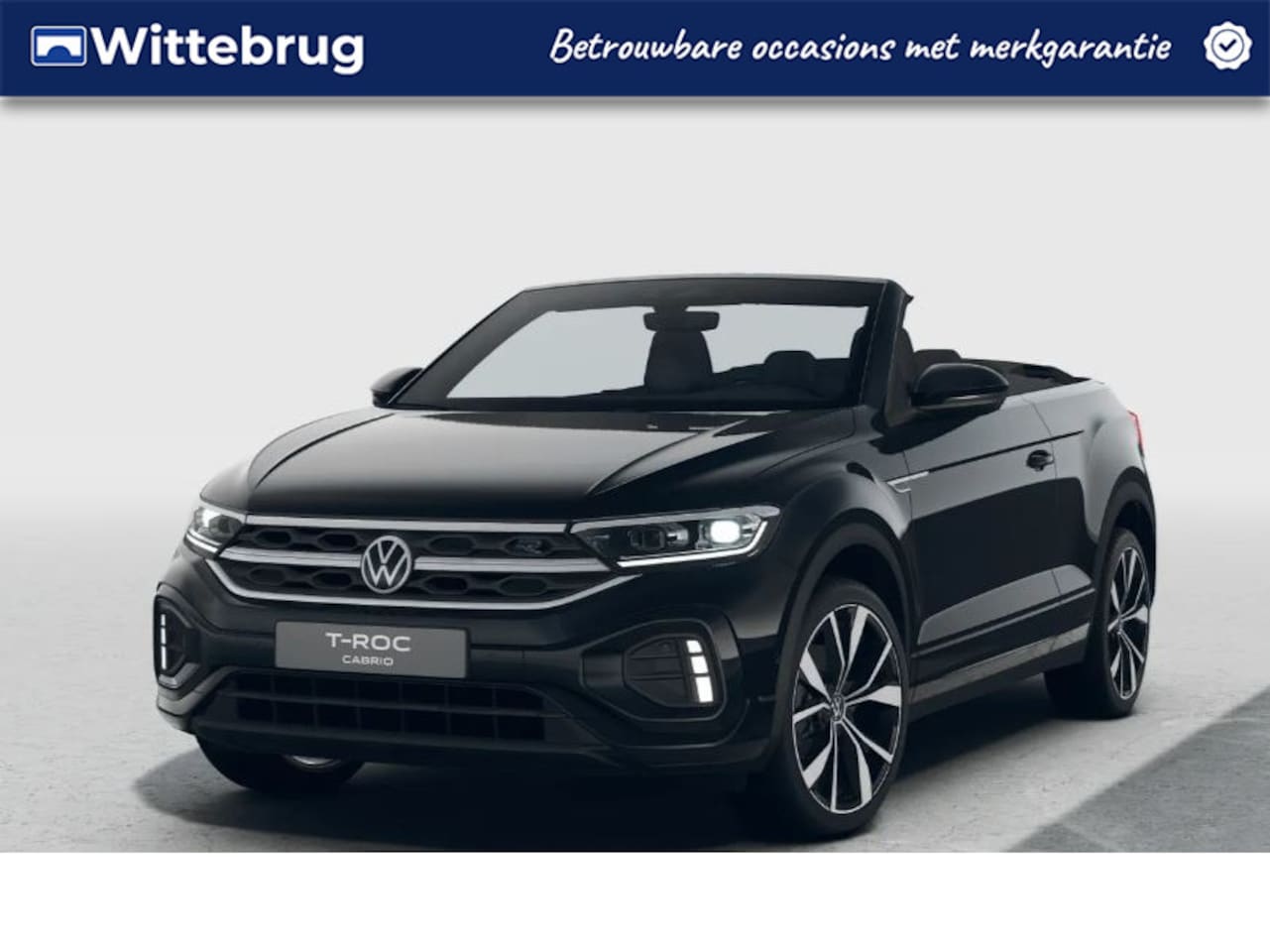 Volkswagen T-Roc Cabrio - 1.5 TSI 150PK DSG R-Line / Resterende Fabrieksgarantie / Trekhaak Afneembaar / Led Plus / - AutoWereld.nl