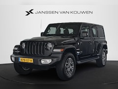 Jeep Wrangler Unlimited - 4xe 380 Sahara Leder Stoelverwarming Off-Road Camera