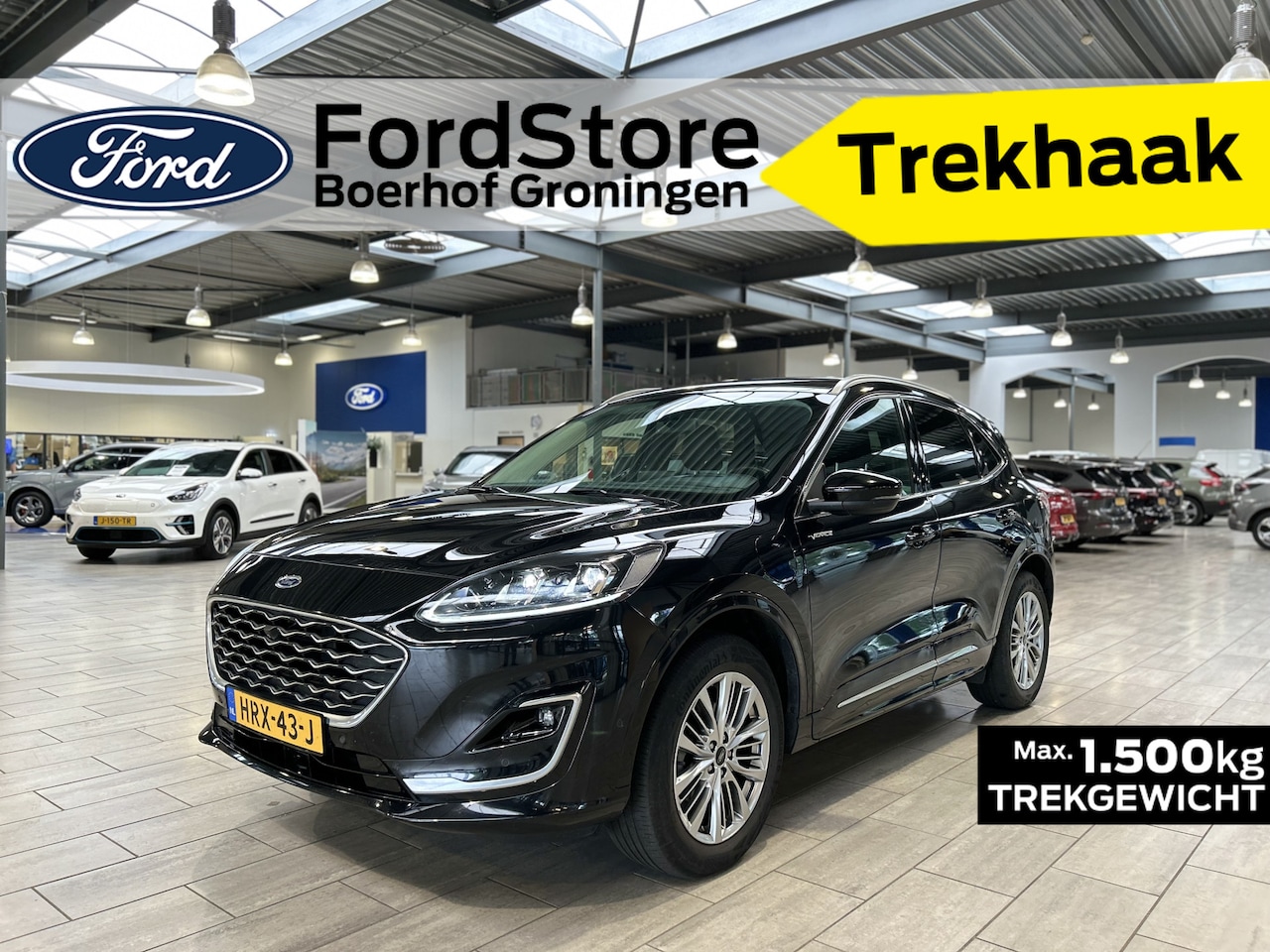 Ford Kuga - 2.5 PHEV 225 pk Vignale | Trekhaak | Winter Pack | El. a. klep | B&O | Adapt. LED | Adapt. - AutoWereld.nl