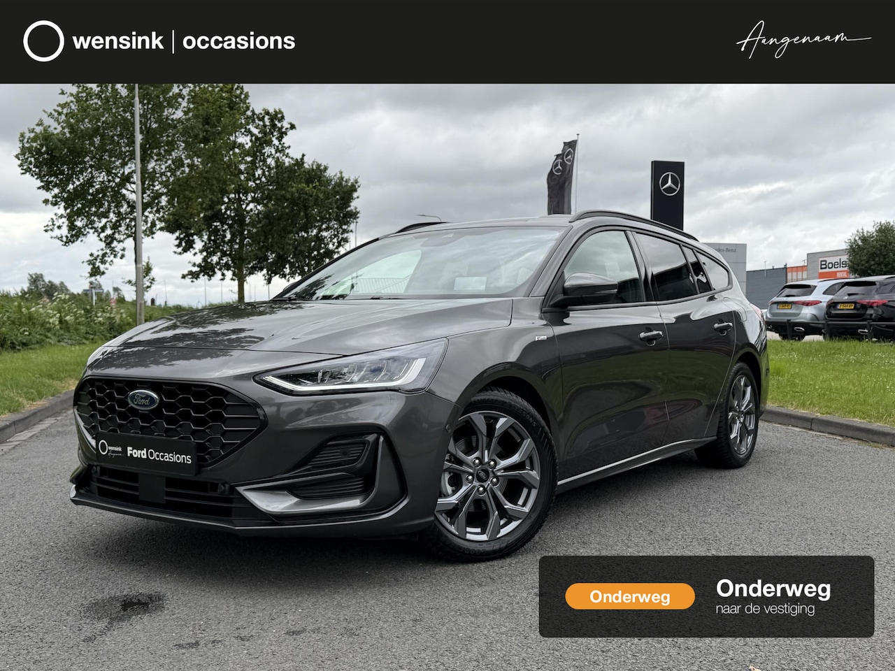 Ford Focus - 1.0 EcoBoost Hybrid ST Line X | Afneembare trekhaak | Driver Assistance Pack | HUD| Stoelv - AutoWereld.nl