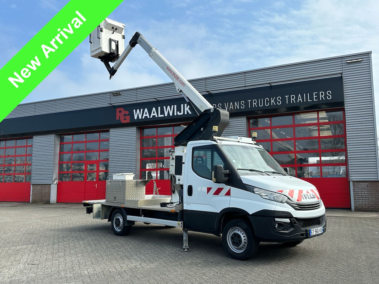 Iveco Daily - 35S12 Hoogwerker Klubb K26 Nieuwe remmen, nieuwe accu 765 draaiuren! - AutoWereld.nl
