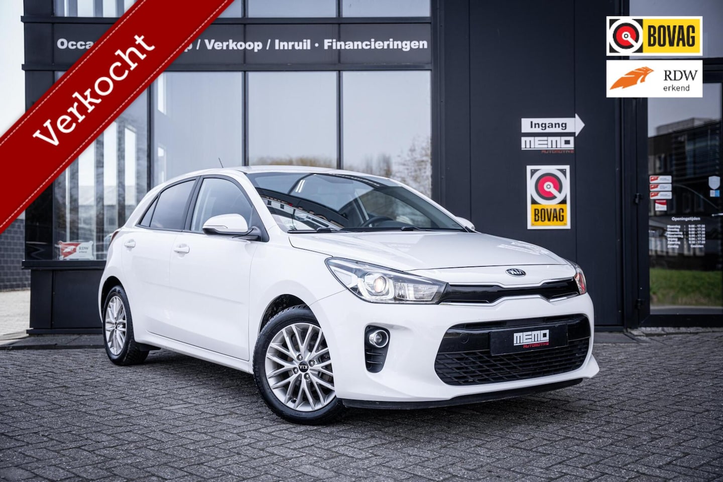 Kia Rio - 1.2 CVVT ComfortLine*AIRCO*BLUETOOTH*STOELVERWARMING - AutoWereld.nl
