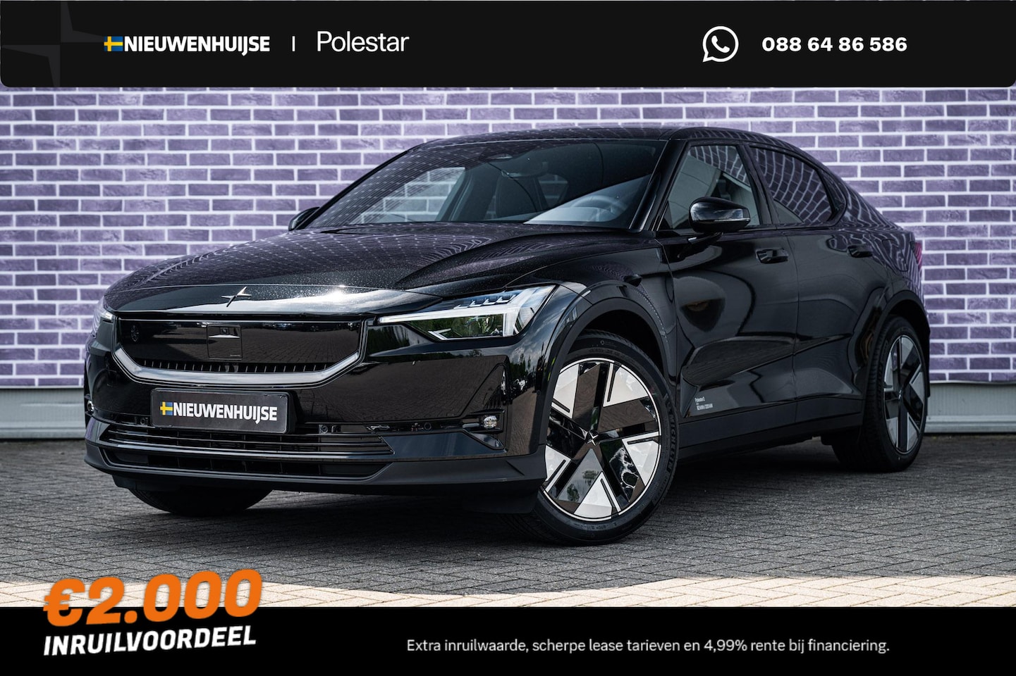 Polestar 2 - Long Range Single Motor Prime 82 kWh | Pilot assist | 360 camera met parkeerhulp | BLIS | - AutoWereld.nl