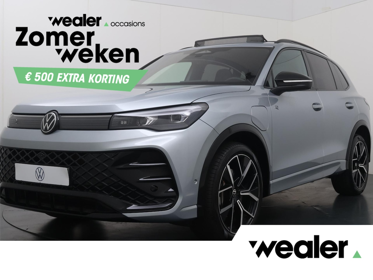 Volkswagen Tiguan - 1.5 eHybrid R-Line Edition | 272 PK | Trekhaak | Panoramadak | IQ.Light matrix LED | Stoel - AutoWereld.nl