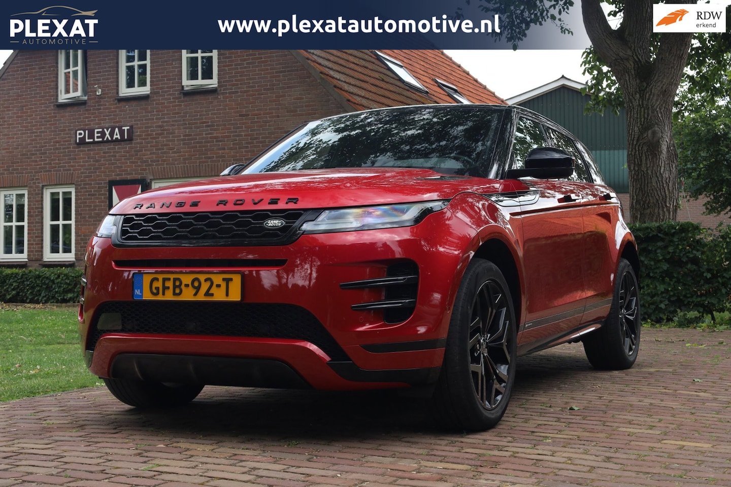 Land Rover Range Rover Evoque - 1.5 P300e AWD R-Dynamic SE Aut. | 90% SOH | Deep Garnet Leder | 20 Inch | Uniek | Dealeron - AutoWereld.nl