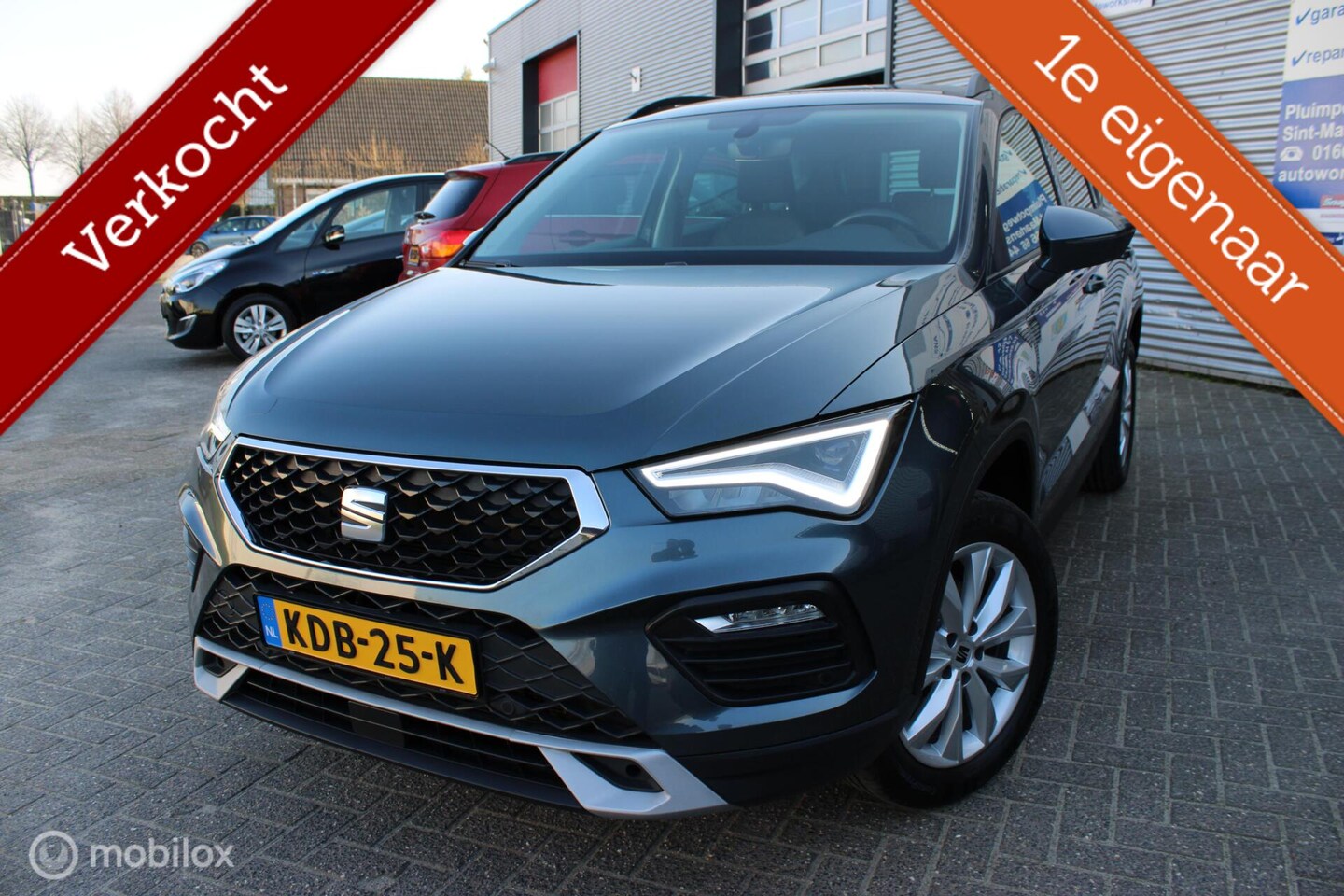 SEAT Ateca - 1.0 TSI Style Business Intense/Airco/LED/LM velgen/Apple Carplay/1st eig/Nieuwstaat/Zuinig - AutoWereld.nl