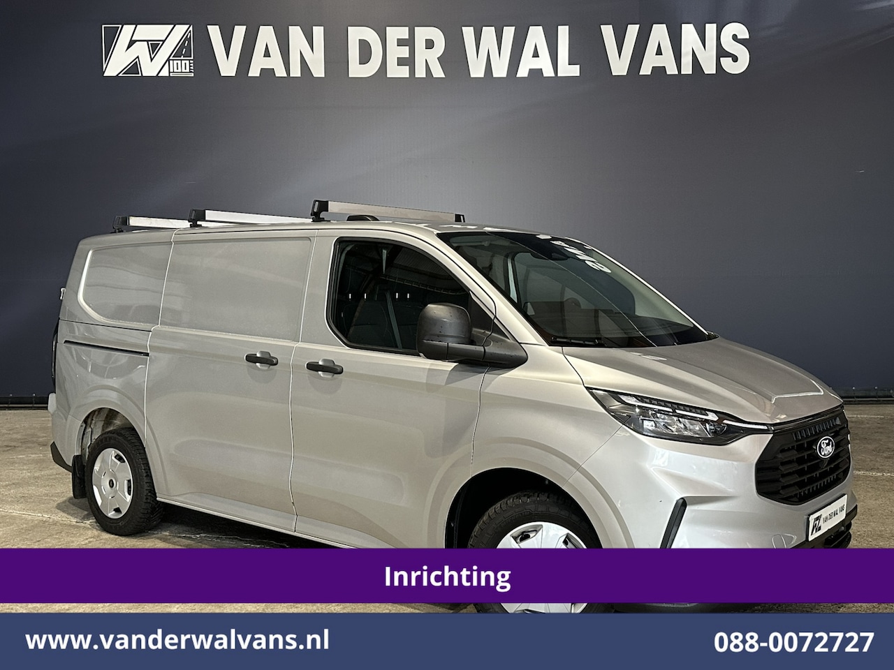 Ford Transit Custom - 2.0 TDCI 150pk L1H1 Inrichting Euro6 Airco | Camera | LED | Apple Carplay | Cruisecontrol - AutoWereld.nl