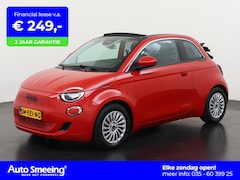 Fiat 500 C - 500e RED 42 kWh | SOH 100% | Camera | Navigatie | Apple Carplay | Zondag Open