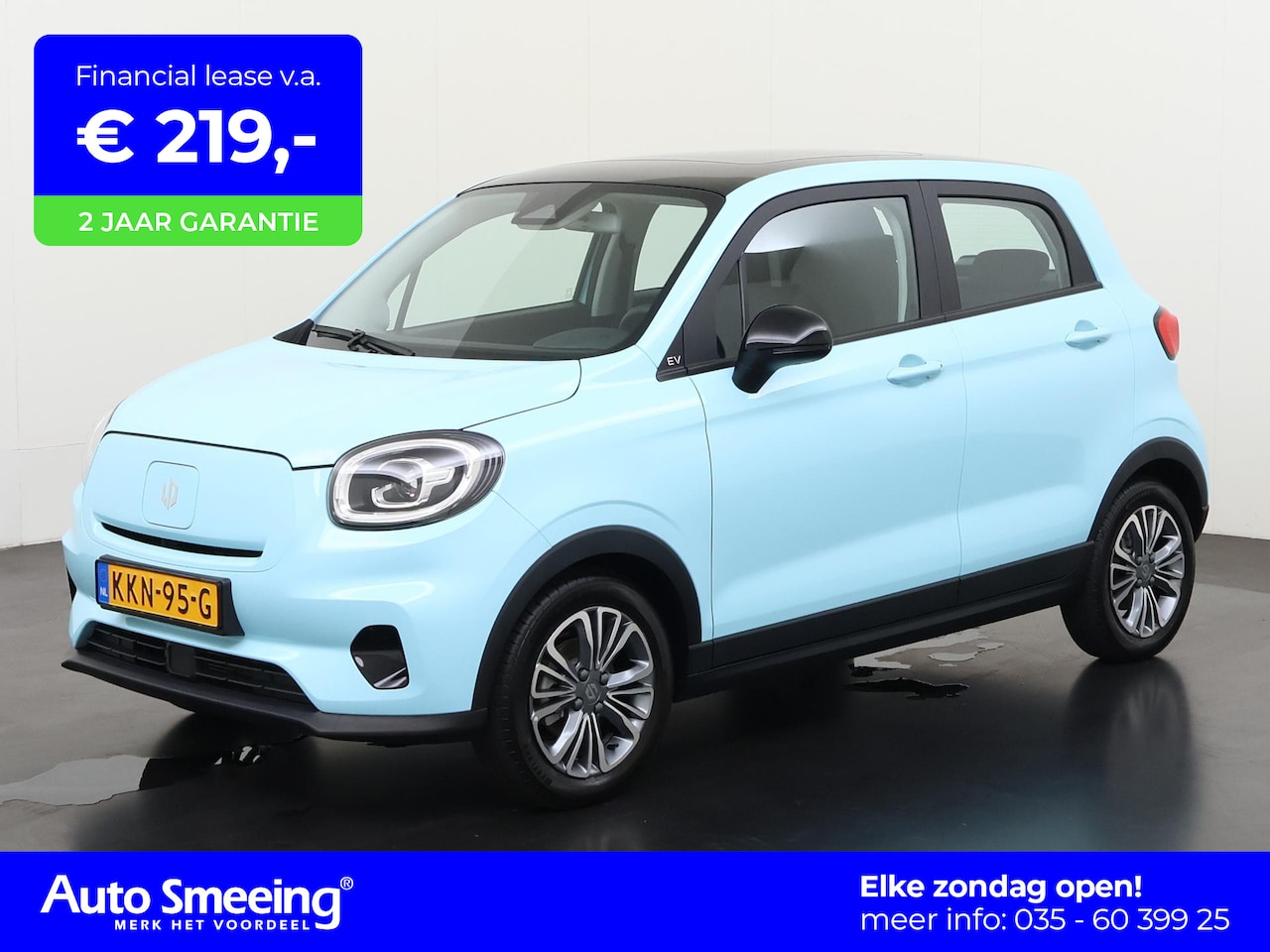 Leapmotor T03 - Design 37.3 kWh | Panoramadak | Camera | Digital Cockpit | Blind Spot | Zondag Open! - AutoWereld.nl