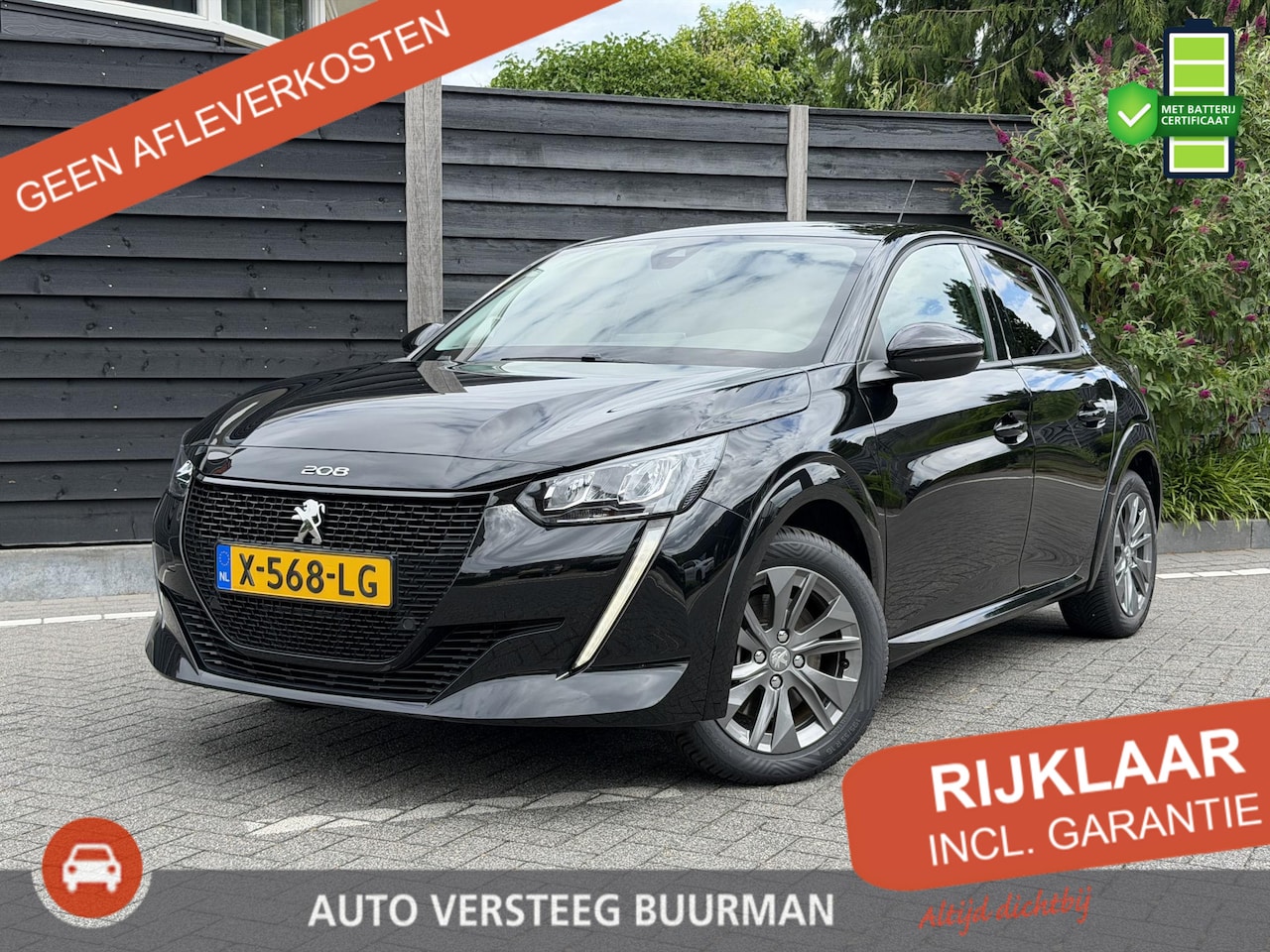 Peugeot e-208 - Allure 50 kWh 136PK Automaat Parkeersensoren Achter, Apple Carplay, Android Auto, Led Kopl - AutoWereld.nl
