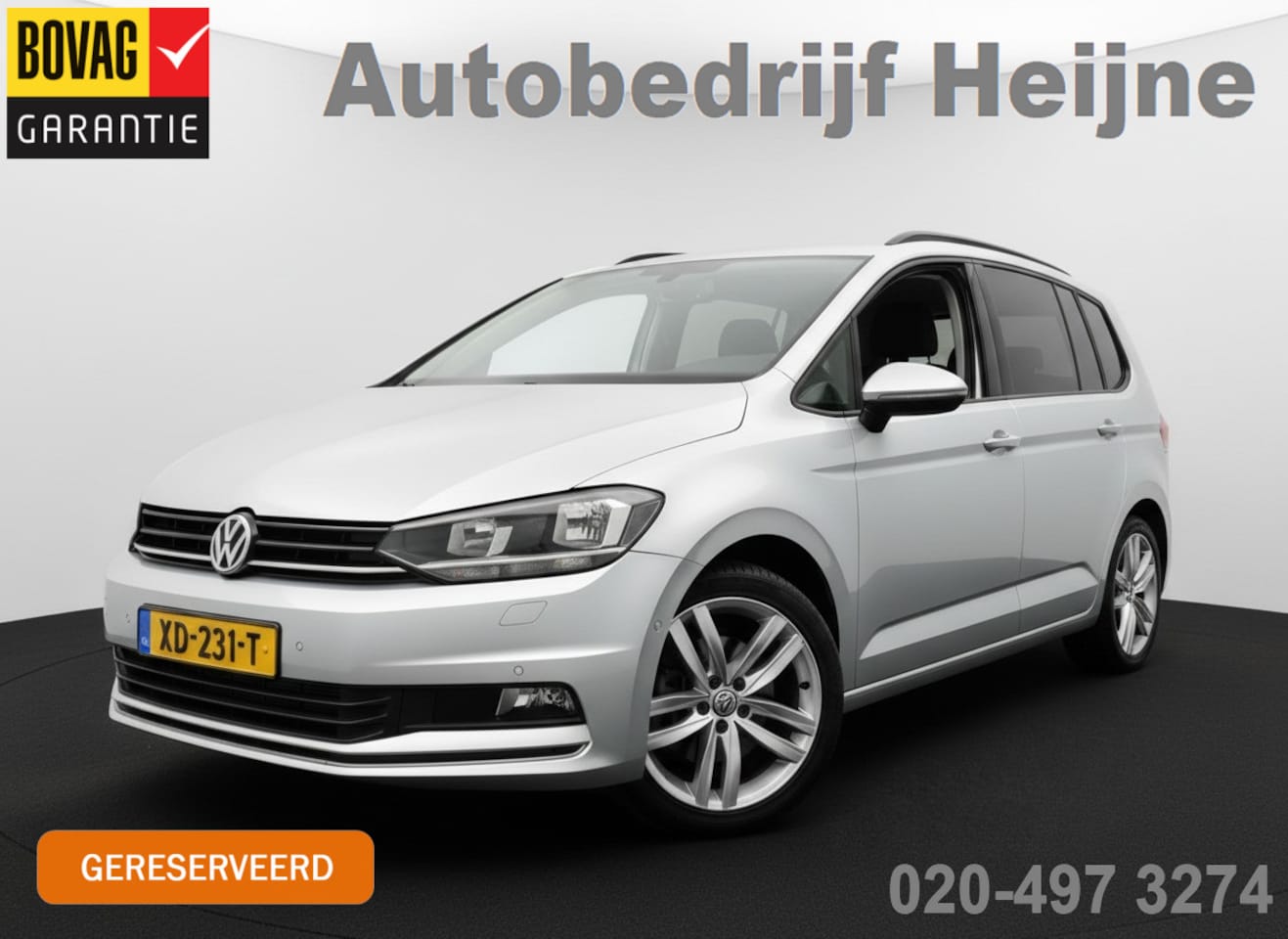 Volkswagen Touran - TSI COMFORTLINE 7PERS. TREKHAAK/PDC/NAVI/7-PERSOONS - AutoWereld.nl