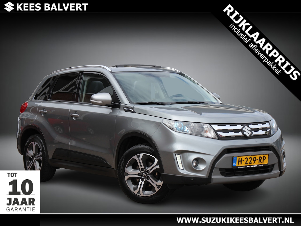 Suzuki Vitara - 1.6 High Executive Automaat Allgrip | Opendak | Sensoren rondom | Adapt. Cruise | Keyless - AutoWereld.nl