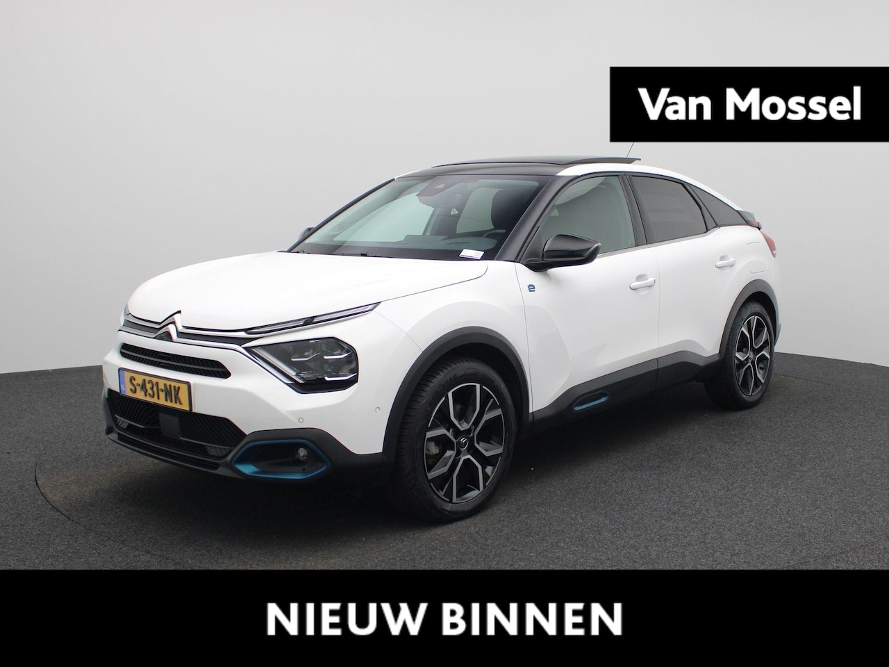 Citroën Ë-C4 - Shine Pack Business 50 kWh | Automaat | Leder | Panorama dak | Virtual cockpit | LMV | DAB - AutoWereld.nl