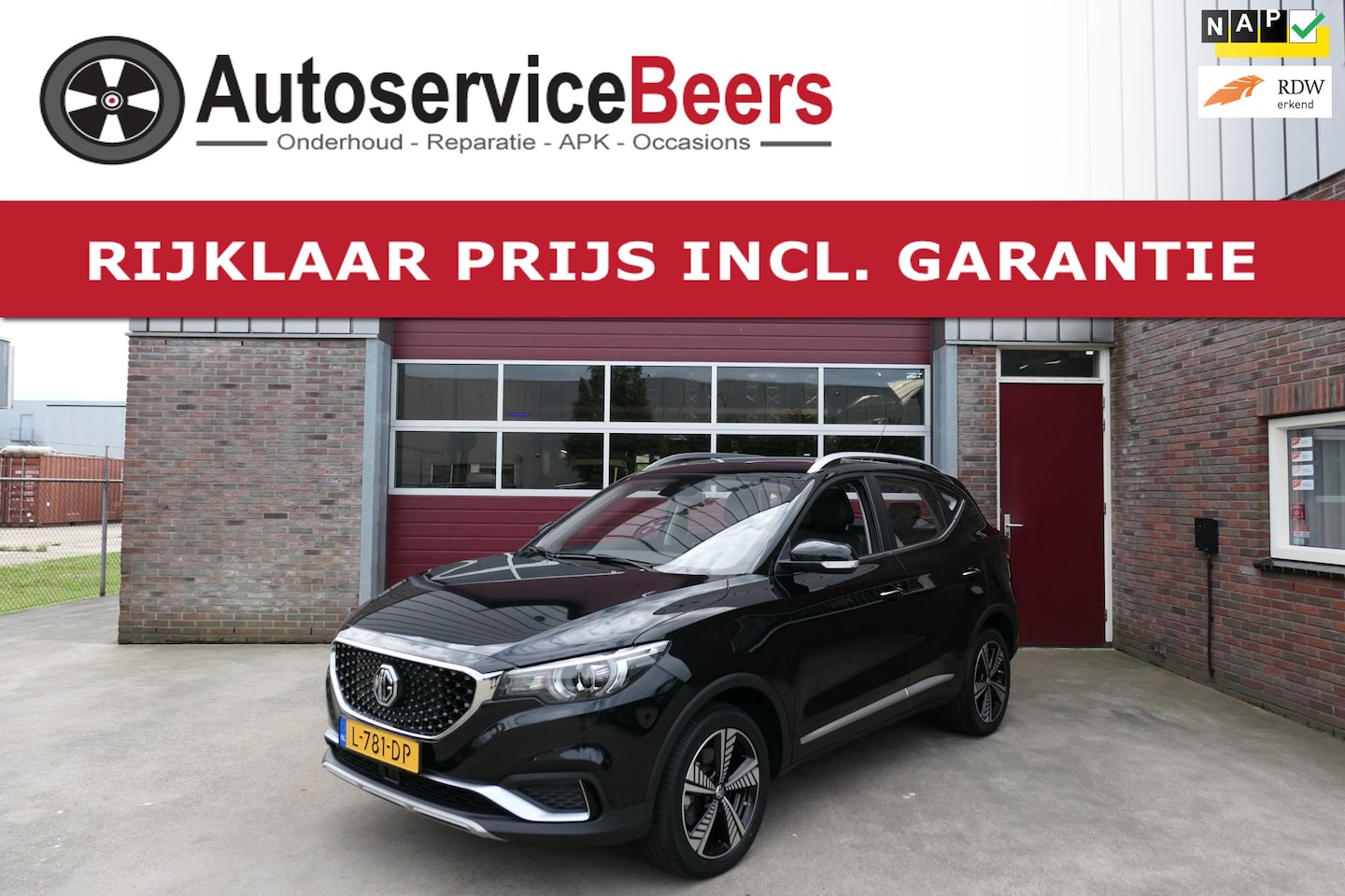 MG ZS - Luxury 45 kWh, Camera, Leder, Panodak, Carplay, Stoelverw., Rijklaarprijs incl. garantie. - AutoWereld.nl