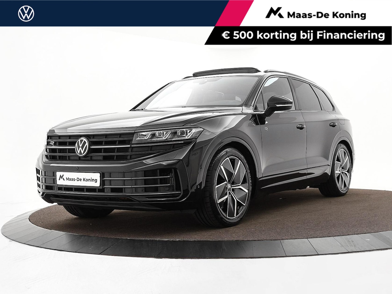 Volkswagen Touareg - 3.0 TSi 462pk DSG eHybrid 4MOTION R · SOH 96.9% · Panoramadak · 360 Camera · Luchtvering · - AutoWereld.nl