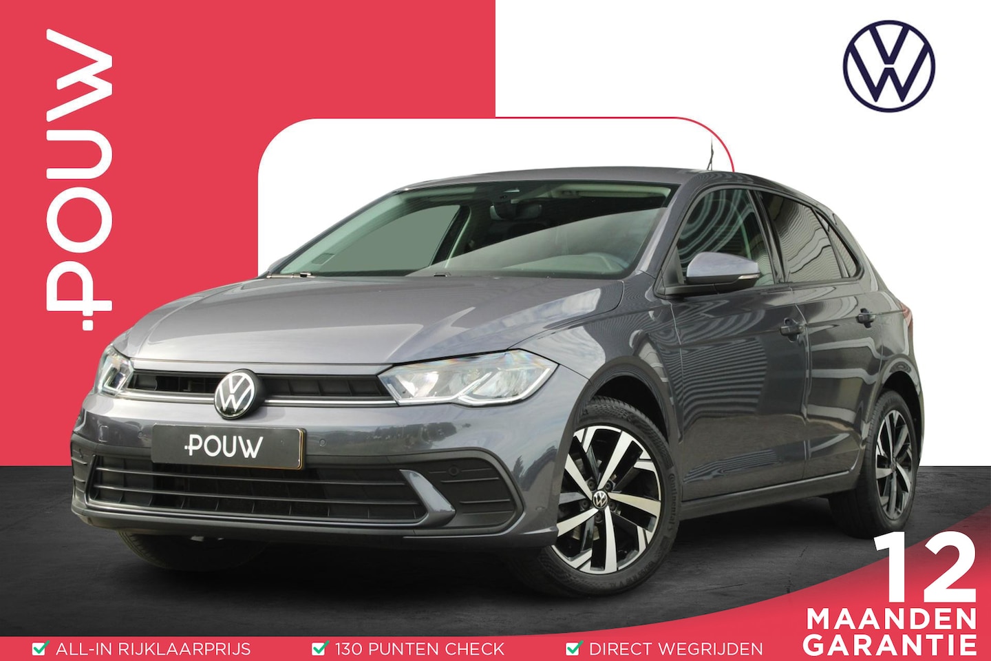 Volkswagen Polo - 1.0 TSI 95pk DSG Life Business | Camera | Climatronic | Stoelverwarming | Navigatie | Appl - AutoWereld.nl