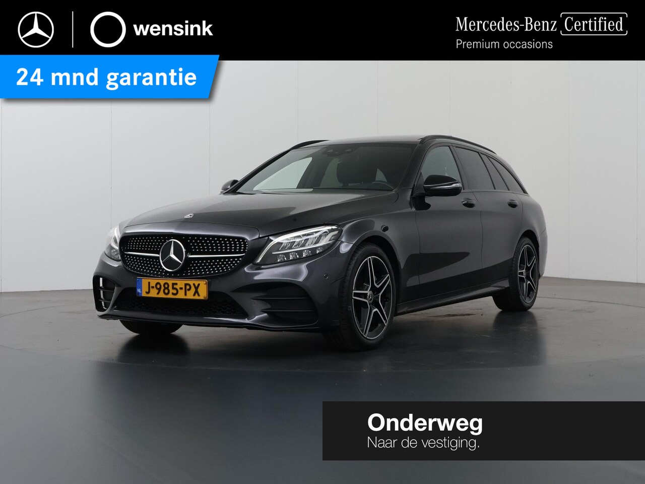 Mercedes-Benz C-klasse Estate - 180 Business Solution AMG | Night | Panoramadak | Multibeam | Widescreen | Achteruitrijcam - AutoWereld.nl