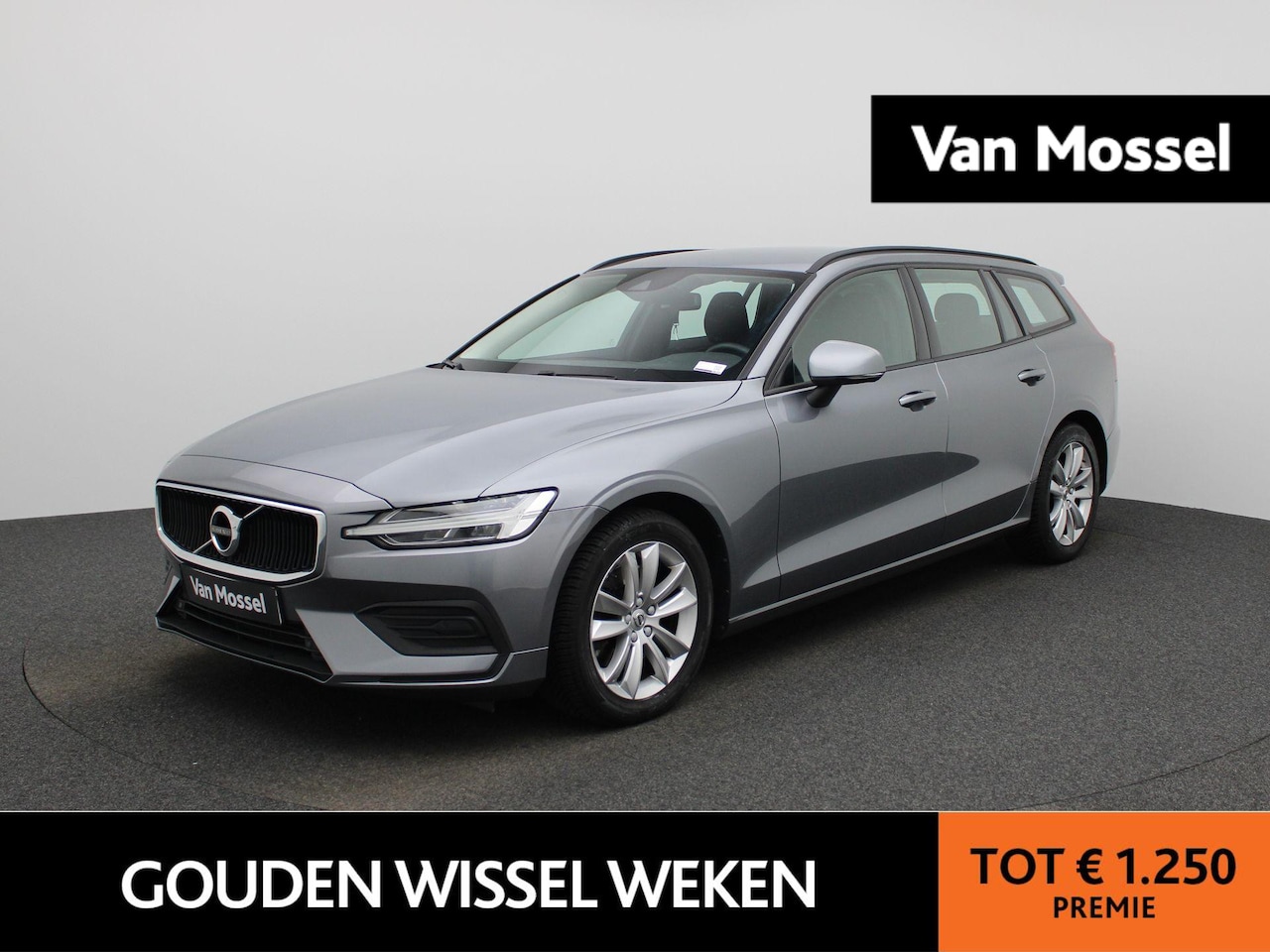 Volvo V60 - 2.0 B3 Momentum | AUTOMAAT | NAVIGATIE | ACHTERUITRIJCAMERA | CLIMATE CONTROL | CRUISE CON - AutoWereld.nl