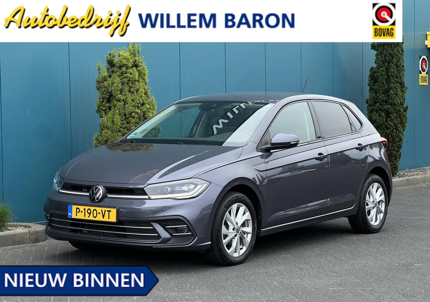 Volkswagen Polo - 1.0 TSI Style STOELVERW | CAM | CARPLAY | ADAPT.CRUISE | MATRIX.LED | DIGI.DASHB | NAV | P - AutoWereld.nl