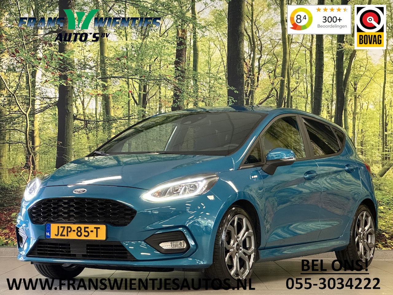 Ford Fiesta - 1.0 EcoBoost ST-Line | Bang & Olufsen | Keyless | Lichtmetaal | Lane Assist | DAB | Stop&G - AutoWereld.nl