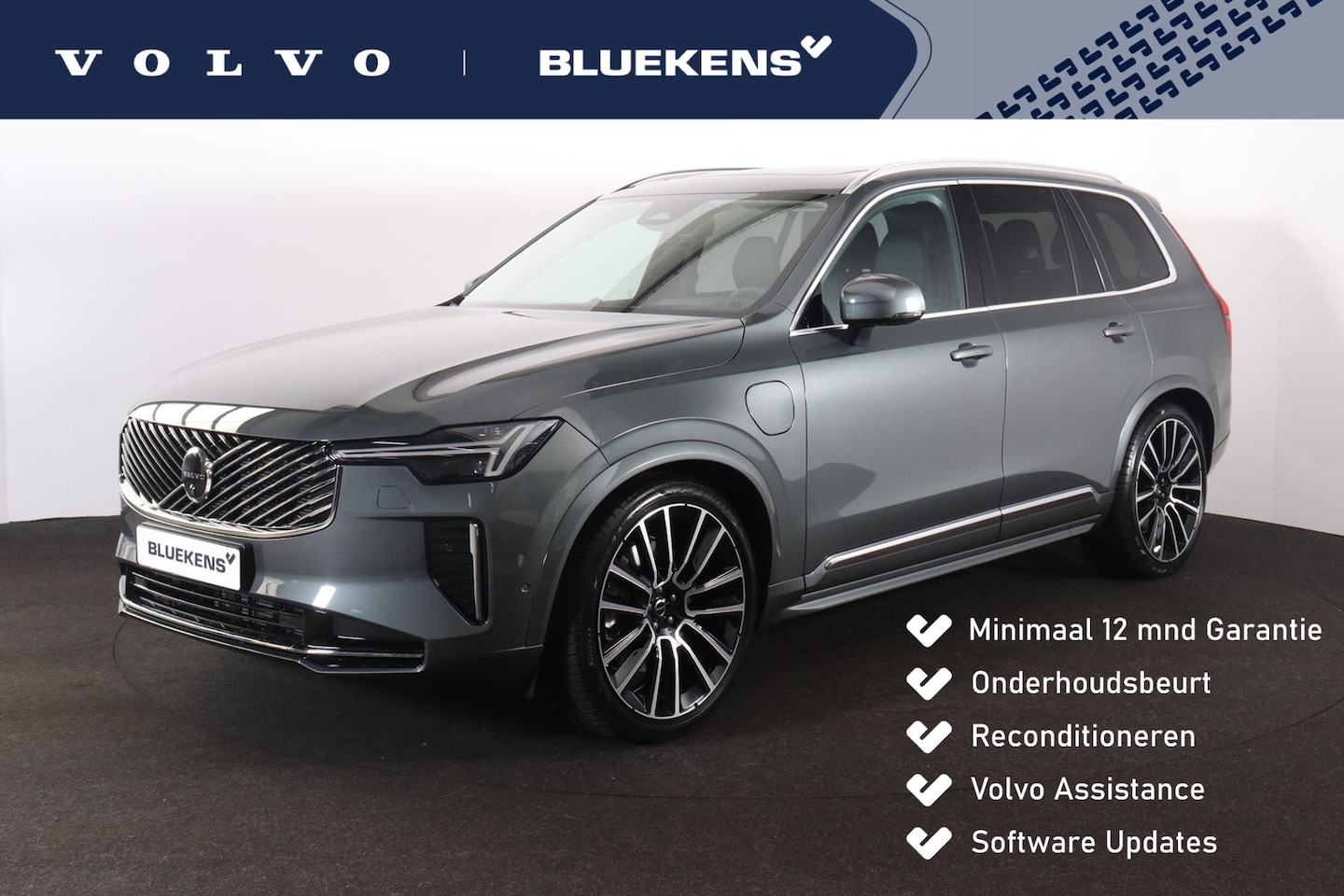 Volvo XC90 - T8 Recharge AWD Ultra Dark Exec. Ed. - Luchtvering - Panorama/schuifdak - IntelliSafe Assi - AutoWereld.nl