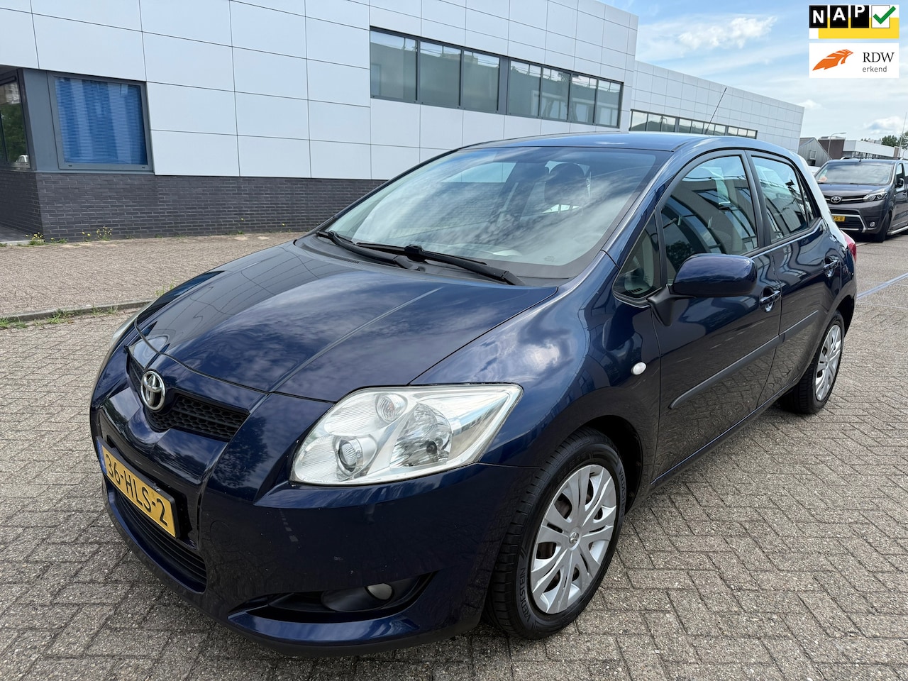 Toyota Auris - 1.6-16V Sol / 1 JAA APK / NAP / APK / 5DRS / BOEKJES / MOTOR 100%!!!! - AutoWereld.nl