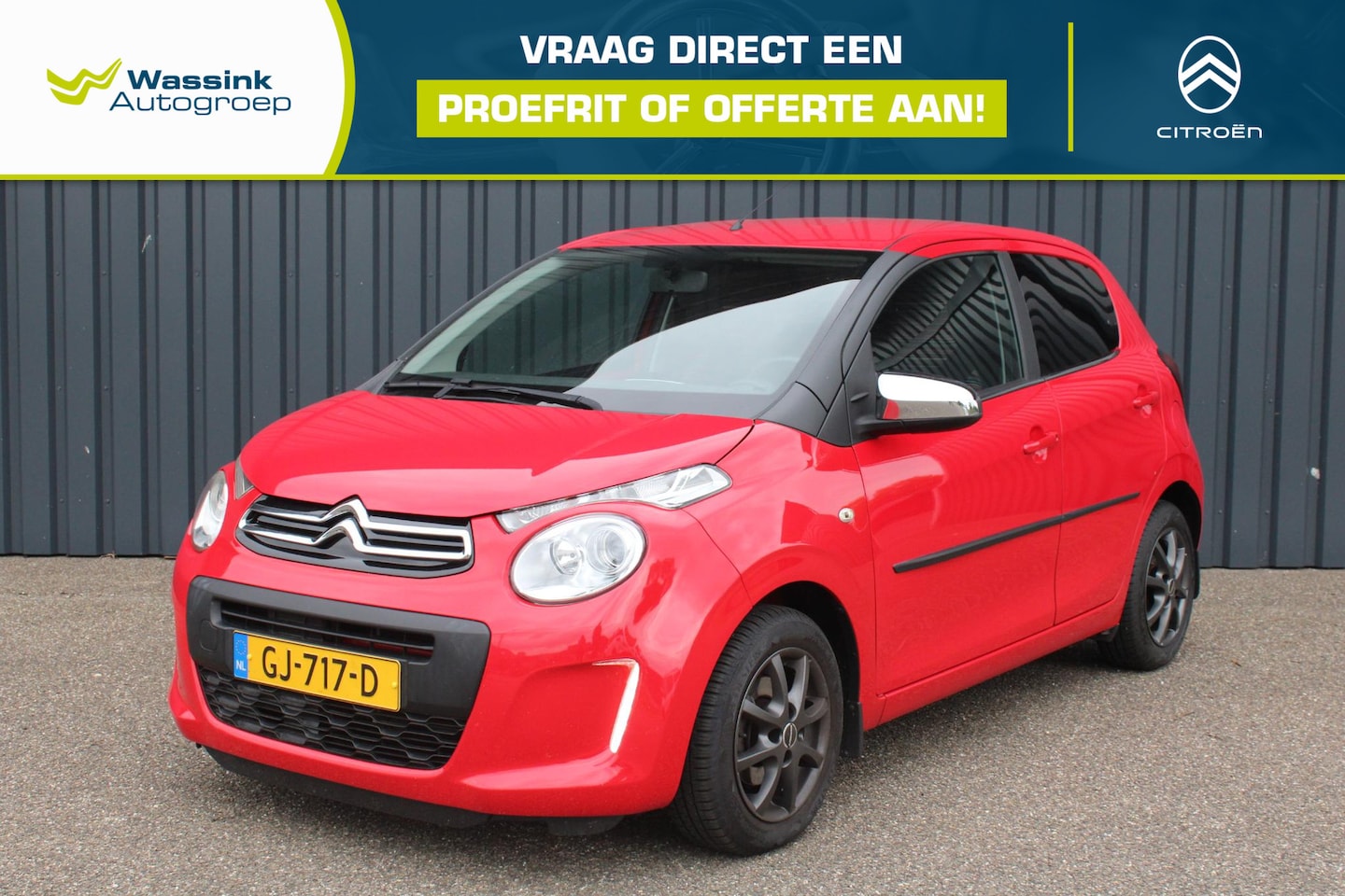 Citroën C1 - 1.0 e-VTi Style Edition Airco | Bluetooth | All Seasons Banden - AutoWereld.nl