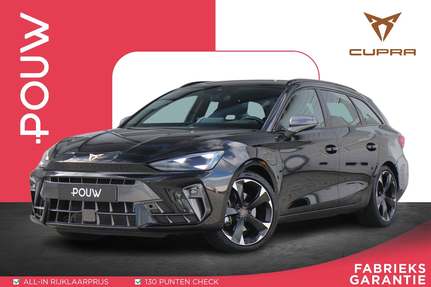 CUPRA Leon Sportstourer - 1.5 TSI 204pk e-Hybrid Business | SoH 100% | Trekhaak | Achteruitrijcamera | Stoelverwarmi - AutoWereld.nl