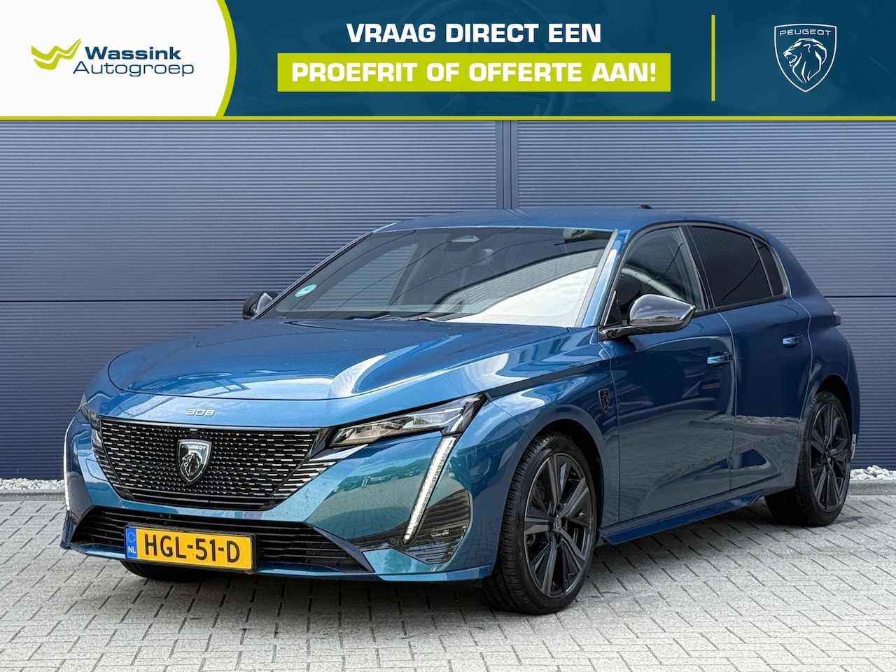 Peugeot 308 - 1.2 Hybrid 145 e-DCS6 GT | Navigatie | AGR stoelen | Memory | Stuur/Stoelverwarming | Matr - AutoWereld.nl