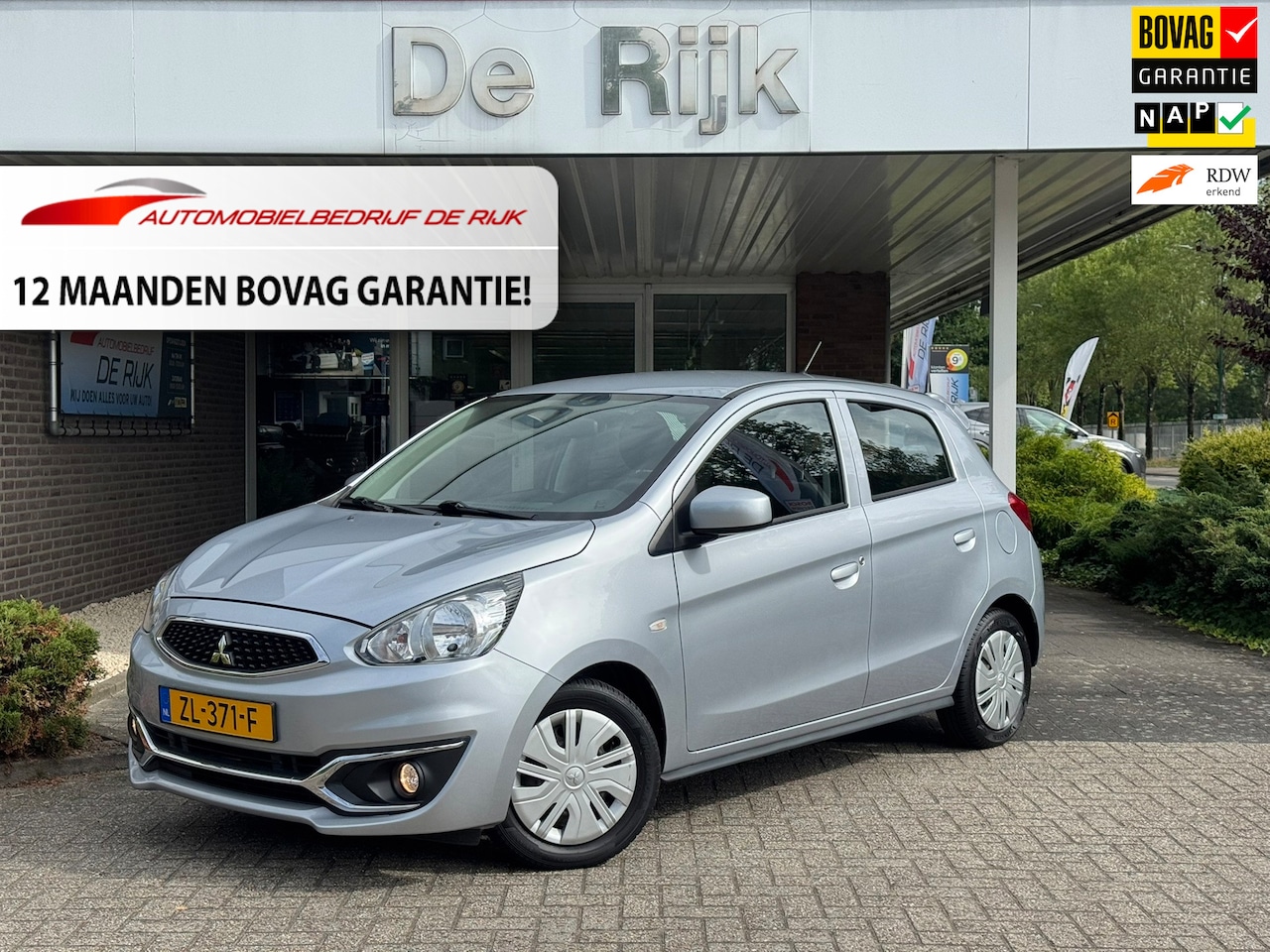 Mitsubishi Space Star - 1.0 Cool+ | Airco, El. Ramen, Radio/CD-speler, Start/Stop | Automaat | Dealeronderhouden | - AutoWereld.nl