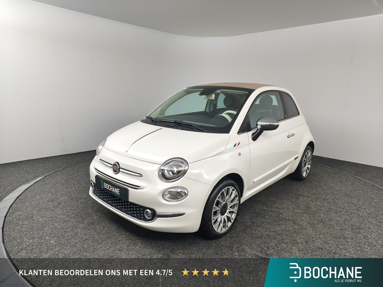 Fiat 500 C - 1.0 Hybrid Dolcevita | Navigatie | Climate Control | - AutoWereld.nl