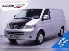 Volkswagen Transporter - 2.5 TDI 130 pk 5 Cilinder, Youngtimer Airco 16" LMV, Trekhaak, PDC V+A, 3-Zits, APK 02-202