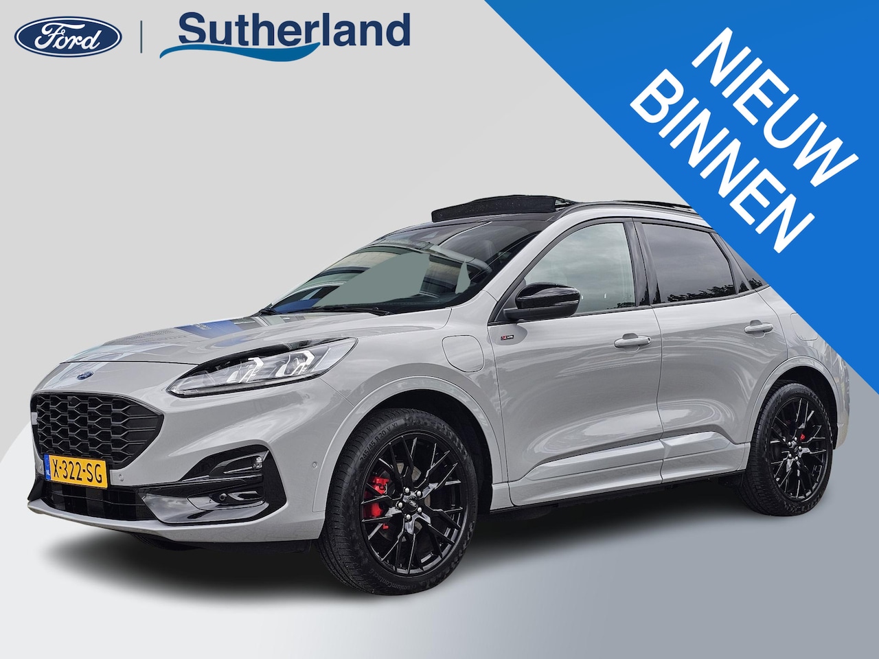 Ford Kuga - 2.5 PHEV Graphite Tech Edition Full options | Wegklapbare trekhaak | Head up | Alcantara l - AutoWereld.nl