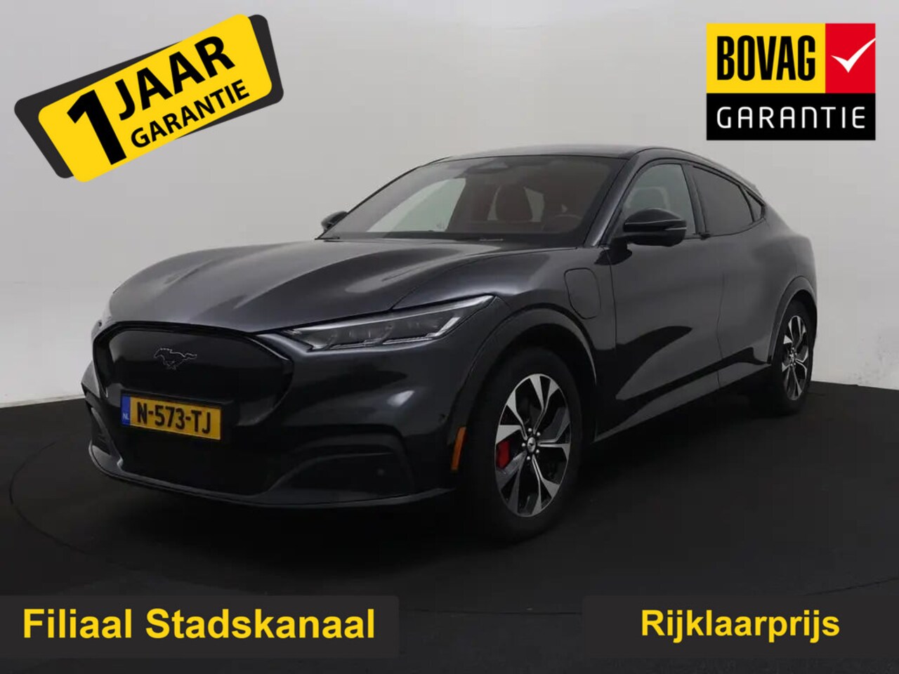 Ford Mustang Mach-E - AWD 75 kWh Gratis Afleverpakket! | Panoramadak | Leder | B&O | - AutoWereld.nl