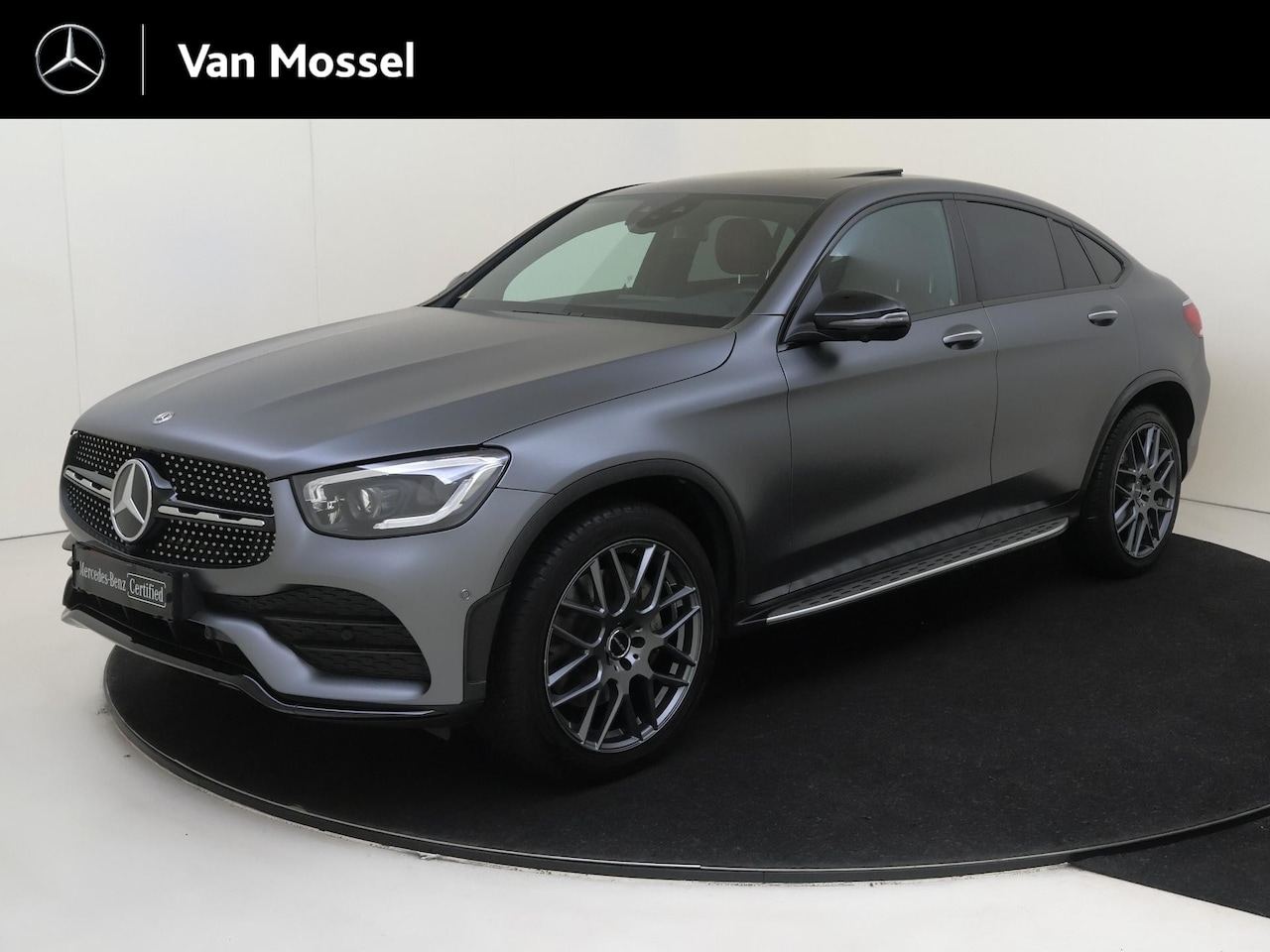 Mercedes-Benz GLC-klasse Coupé - 200 Premium Plus /Schuifdak /Memory /Burmester /360 Camera /Leder - AutoWereld.nl